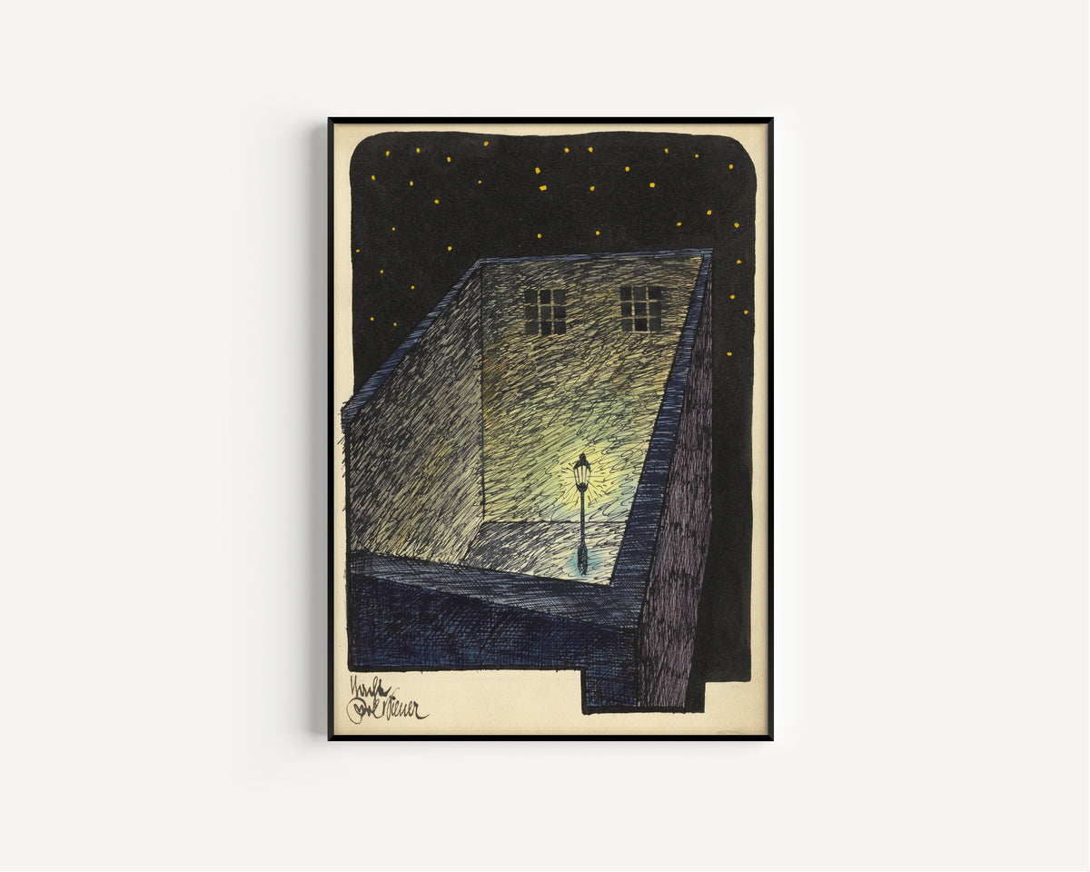 Karl Wiener — Nacht (Night) | Expressionist Art Print