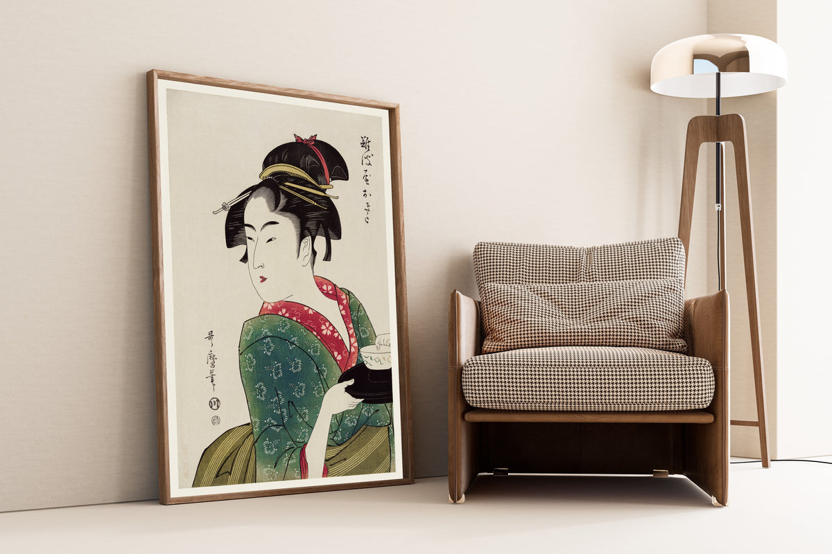 Kitagawa Utamaro — Naniwaya Okita | Japanese Woodblock Print (Ukiyo-e)