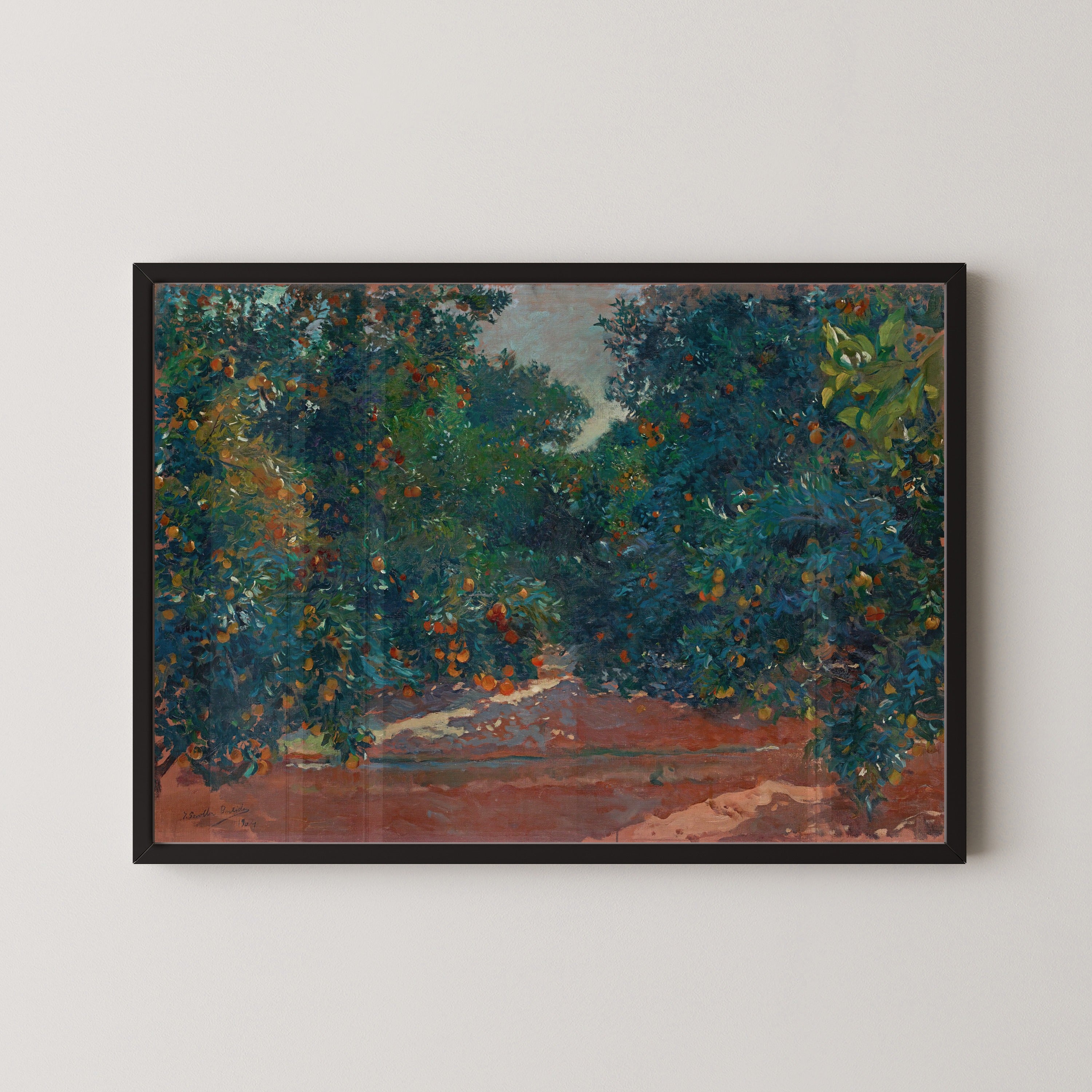 Joaquín Sorolla — Orange Trees in Alcira | Fine Art Print