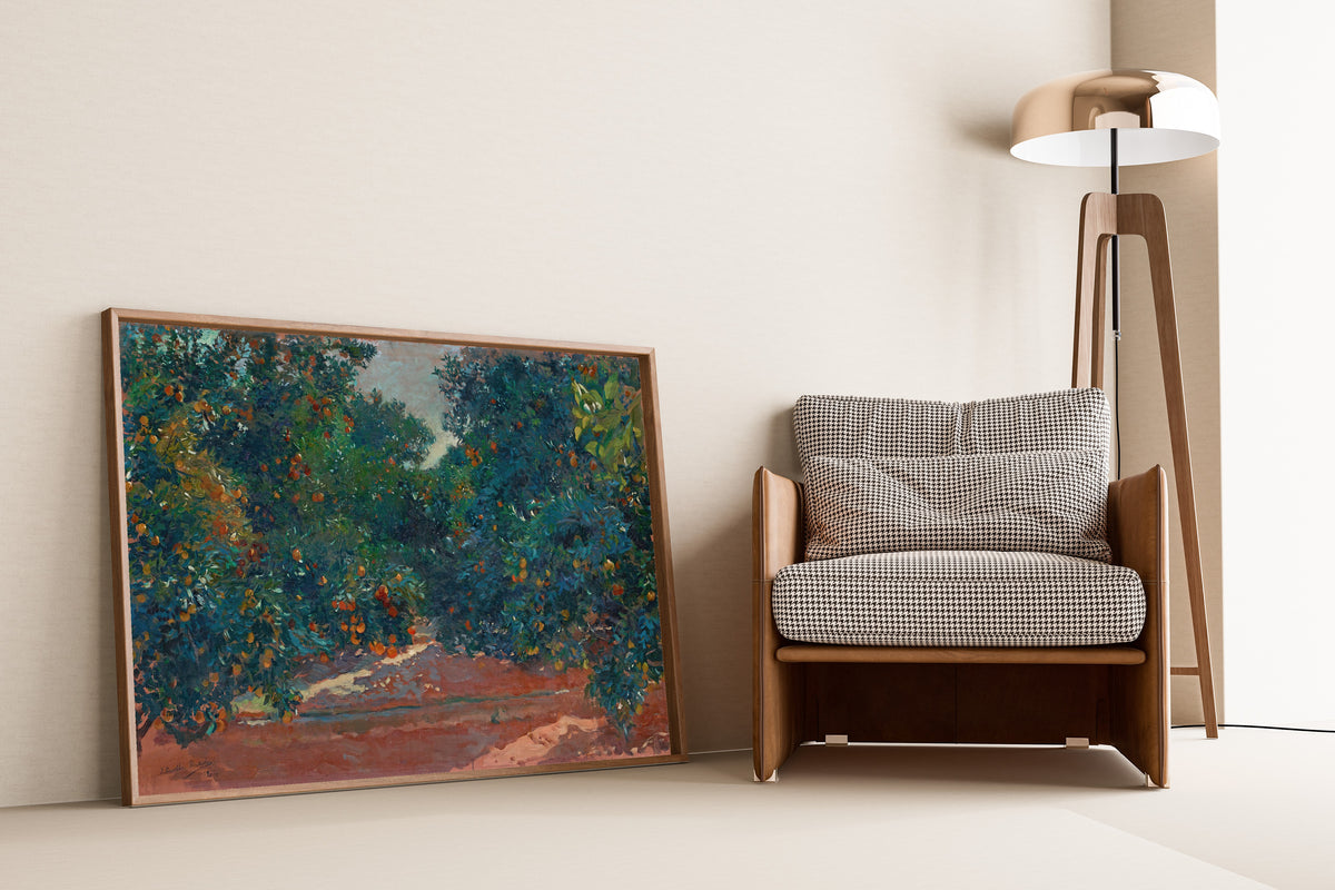 Joaquín Sorolla — Orange Trees in Alcira | Fine Art Print