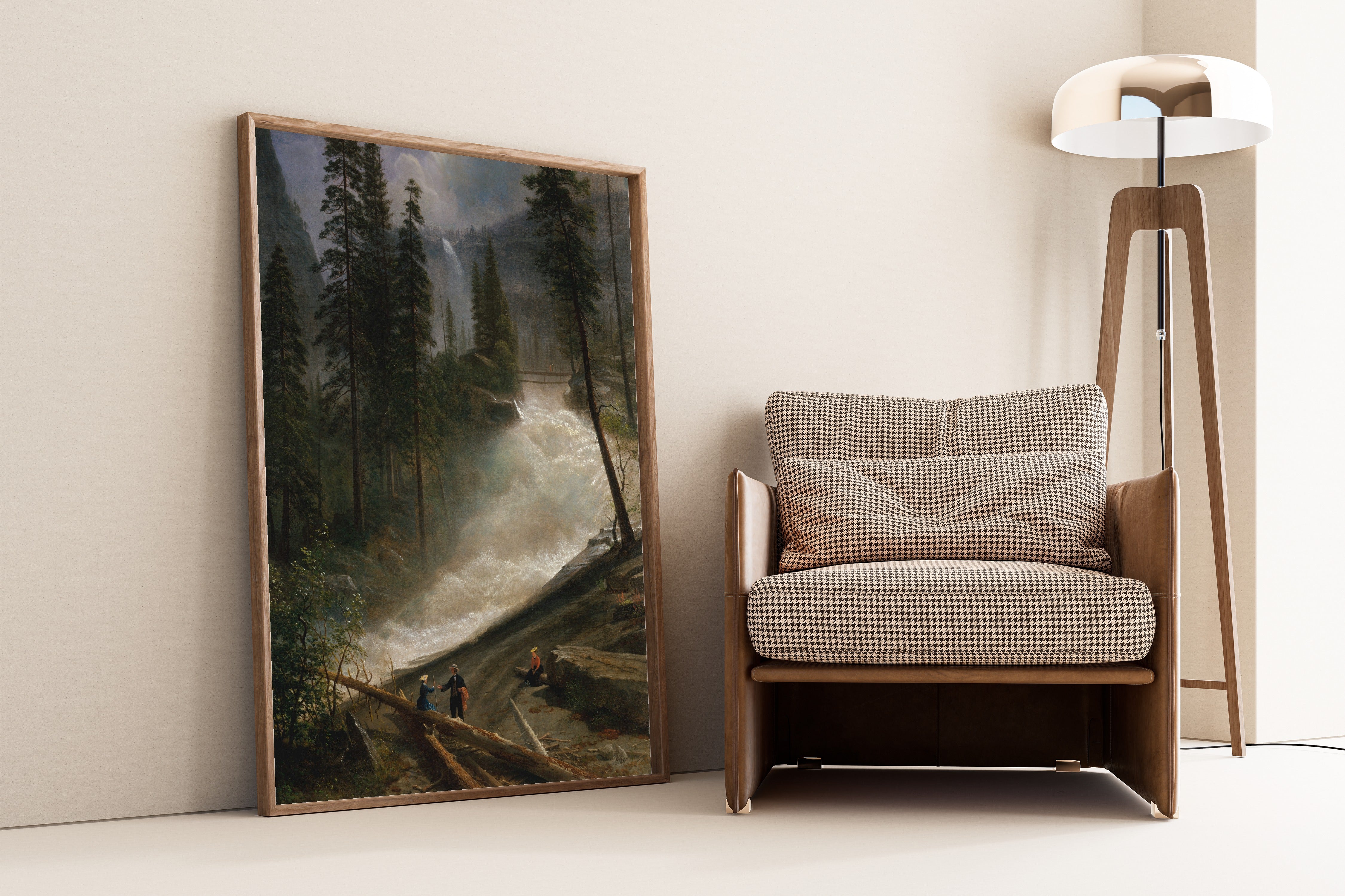 Albert Bierstadt — Nevada Falls, Yosemite | Landscape Fine Art Print