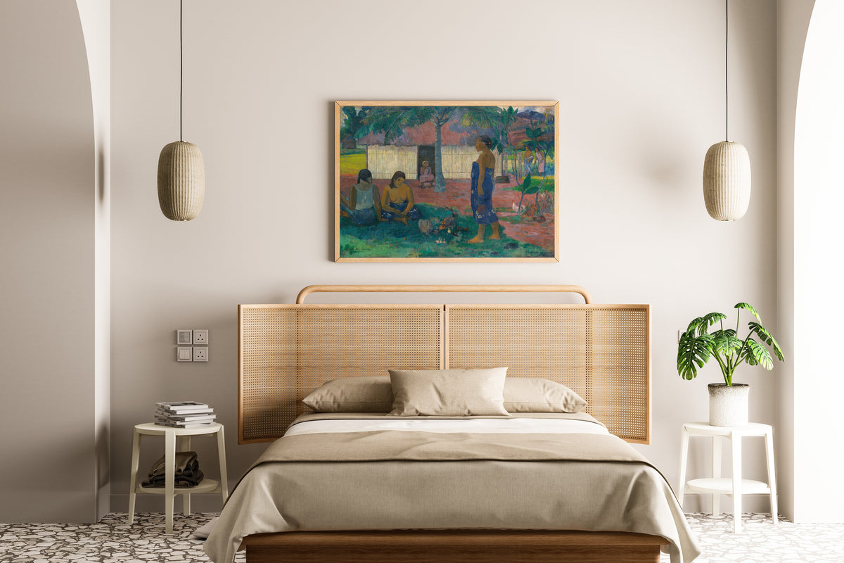 Paul Gauguin — No te aha oe riri (Why Are You Angry?) | Fine Art Print