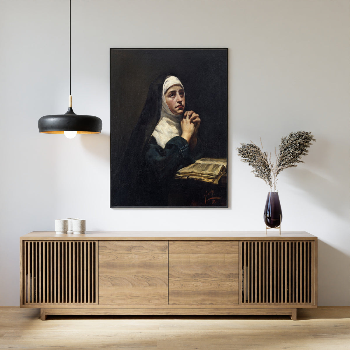 Joaquín Sorolla — Nun in Prayer | Fine Art Print