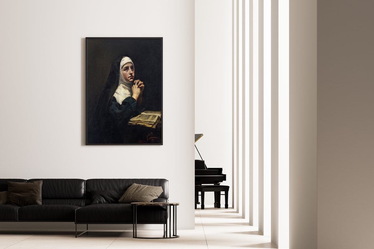 Joaquín Sorolla — Nun in Prayer | Fine Art Print