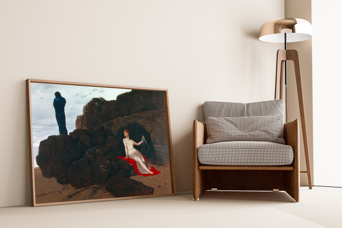 Arnold Böcklin — Odysseus and Calypso | Symbolist Art Print