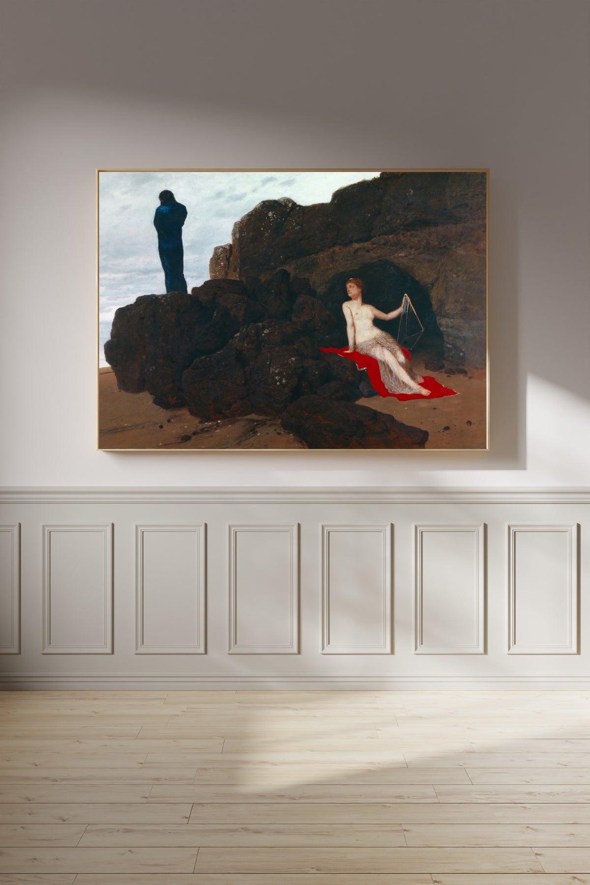 Arnold Böcklin — Odysseus and Calypso | Symbolist Art Print