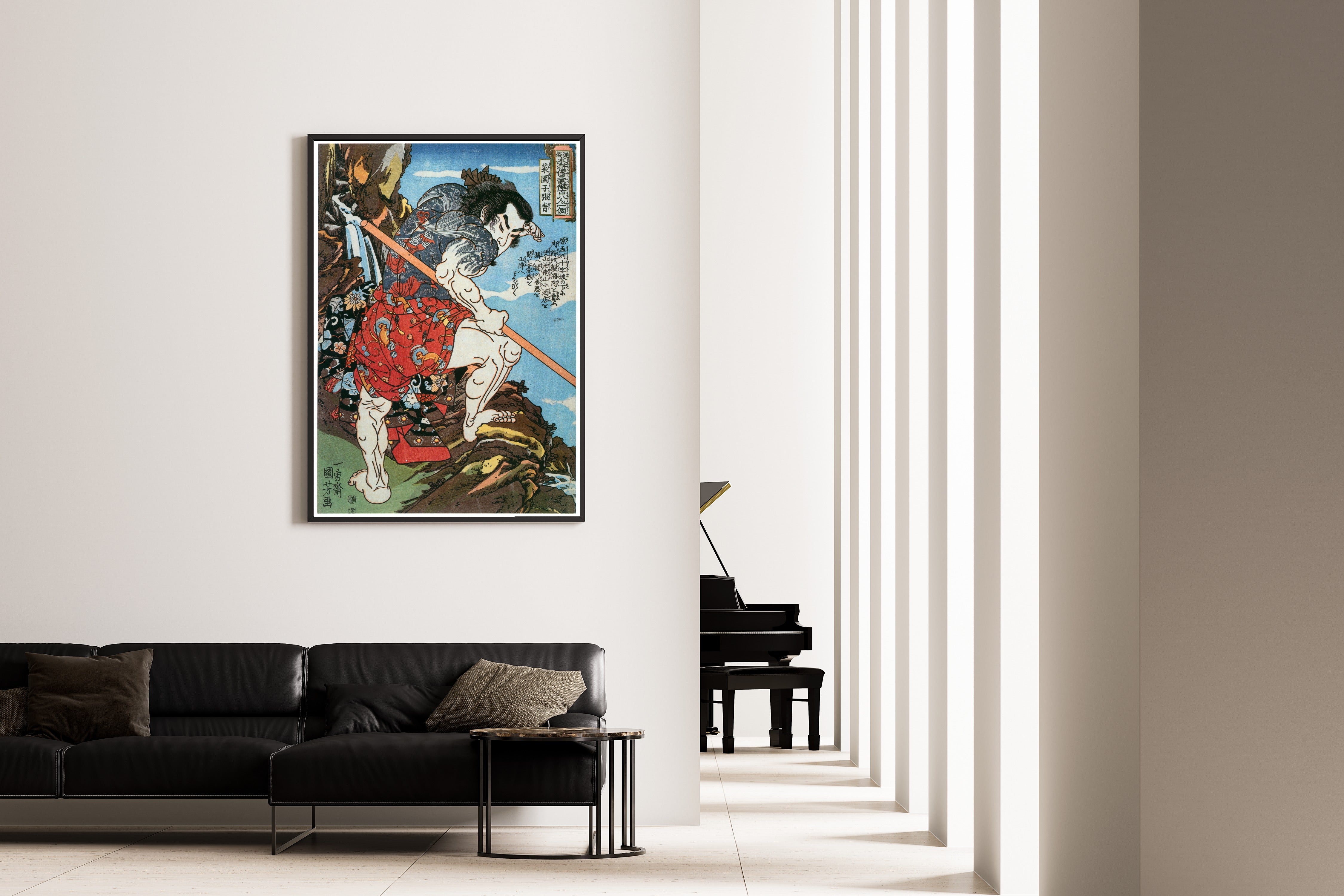 Utagawa Kuniyoshi — 108 Heroes of the Suikoden: Saienshi Chōsei | Japanese Woodblock Print (Ukiyo-e)