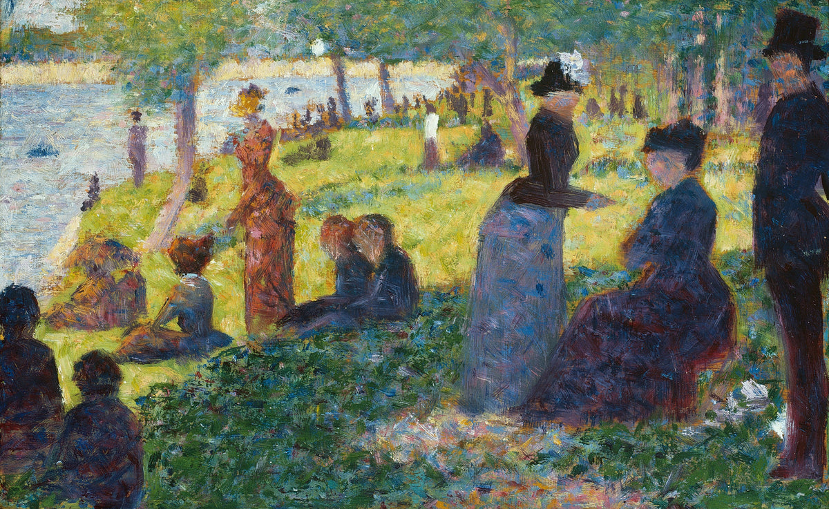 Georges Seurat — Oil Sketch for A Sunday on La Grande Jatte | Fine Art Print