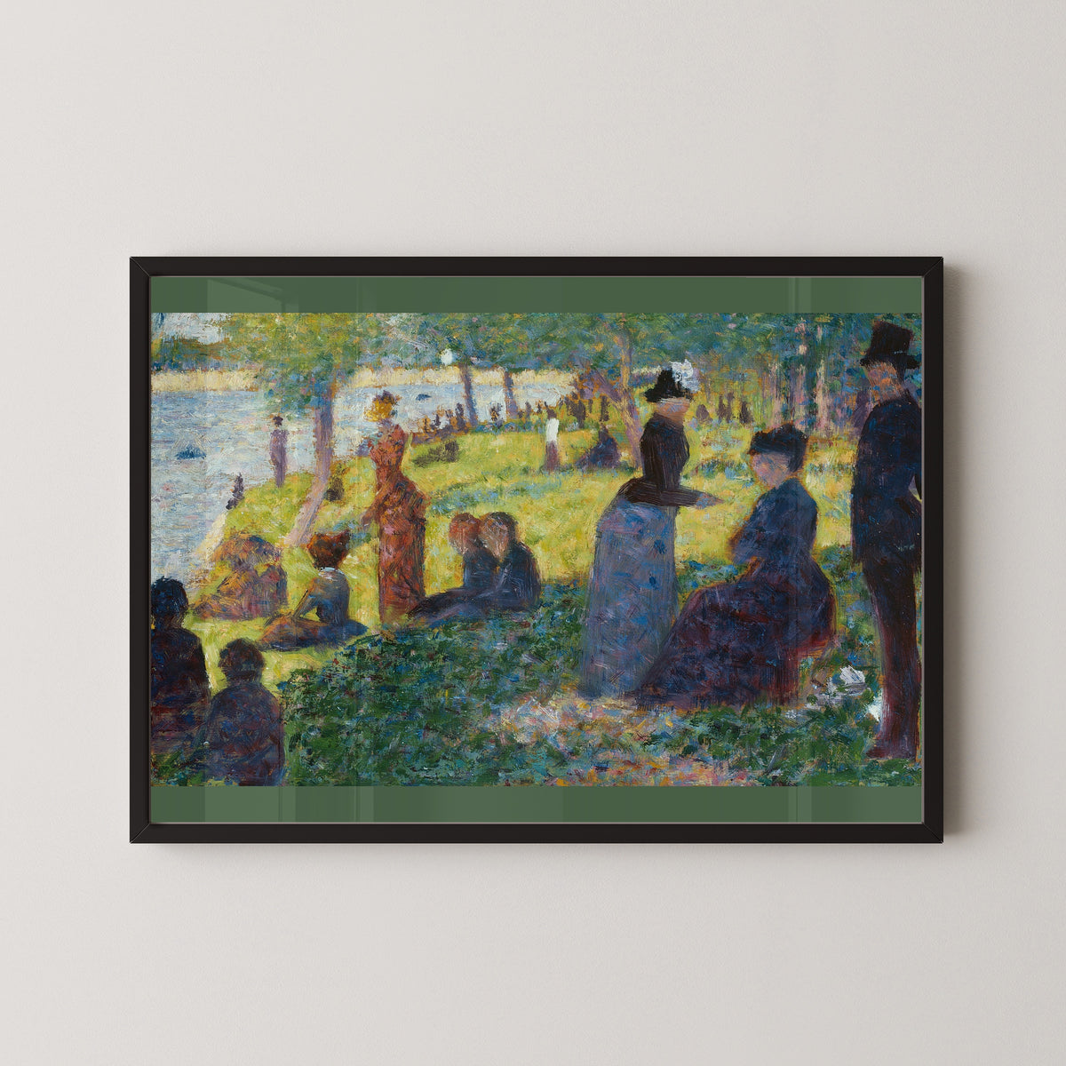 Georges Seurat — Oil Sketch for A Sunday on La Grande Jatte | Fine Art Print