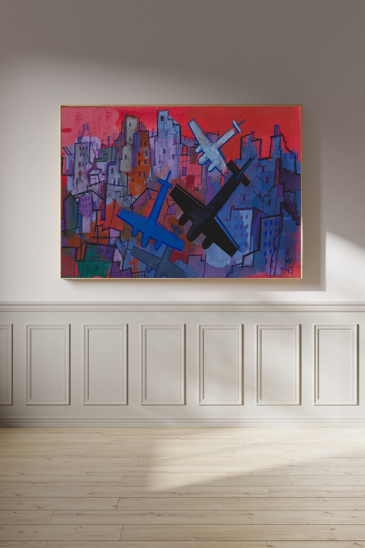 Karl Wiener — Oktober (October) | Expressionist Art Print
