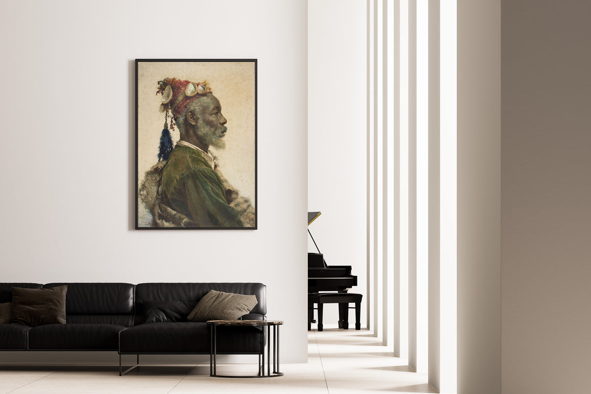 Josep Tapiró Baró — Old Man with a Tasselled Cap | Fine Art Print