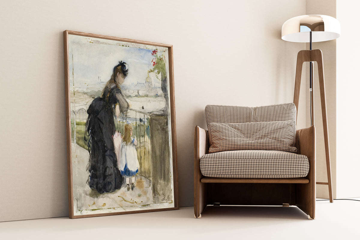 Berthe Morisot — On the Balcony | Fine Art Print