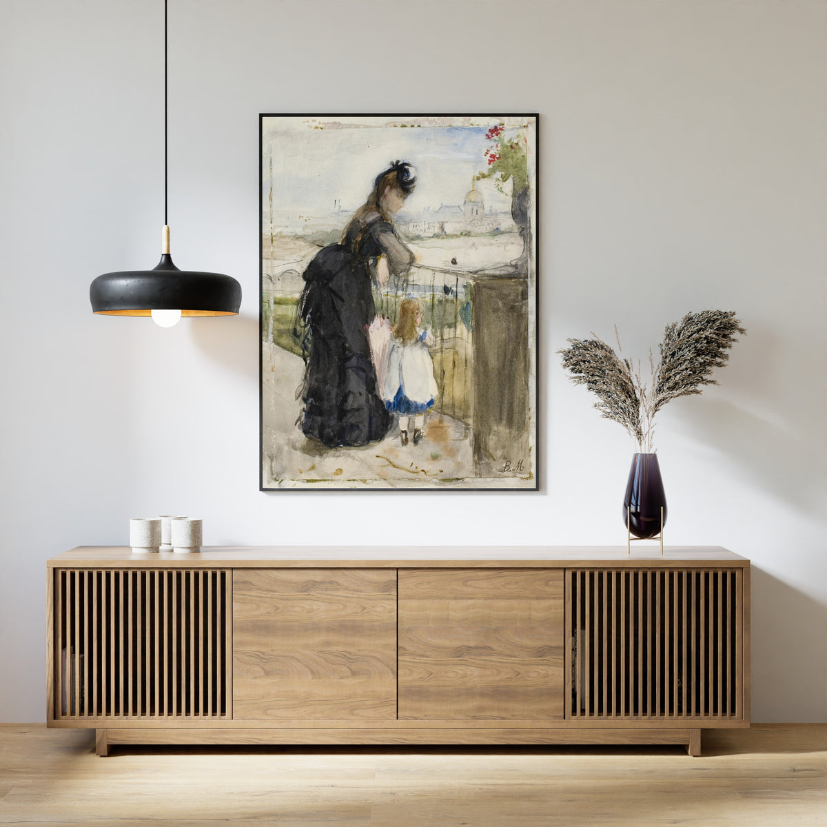 Berthe Morisot — On the Balcony | Fine Art Print