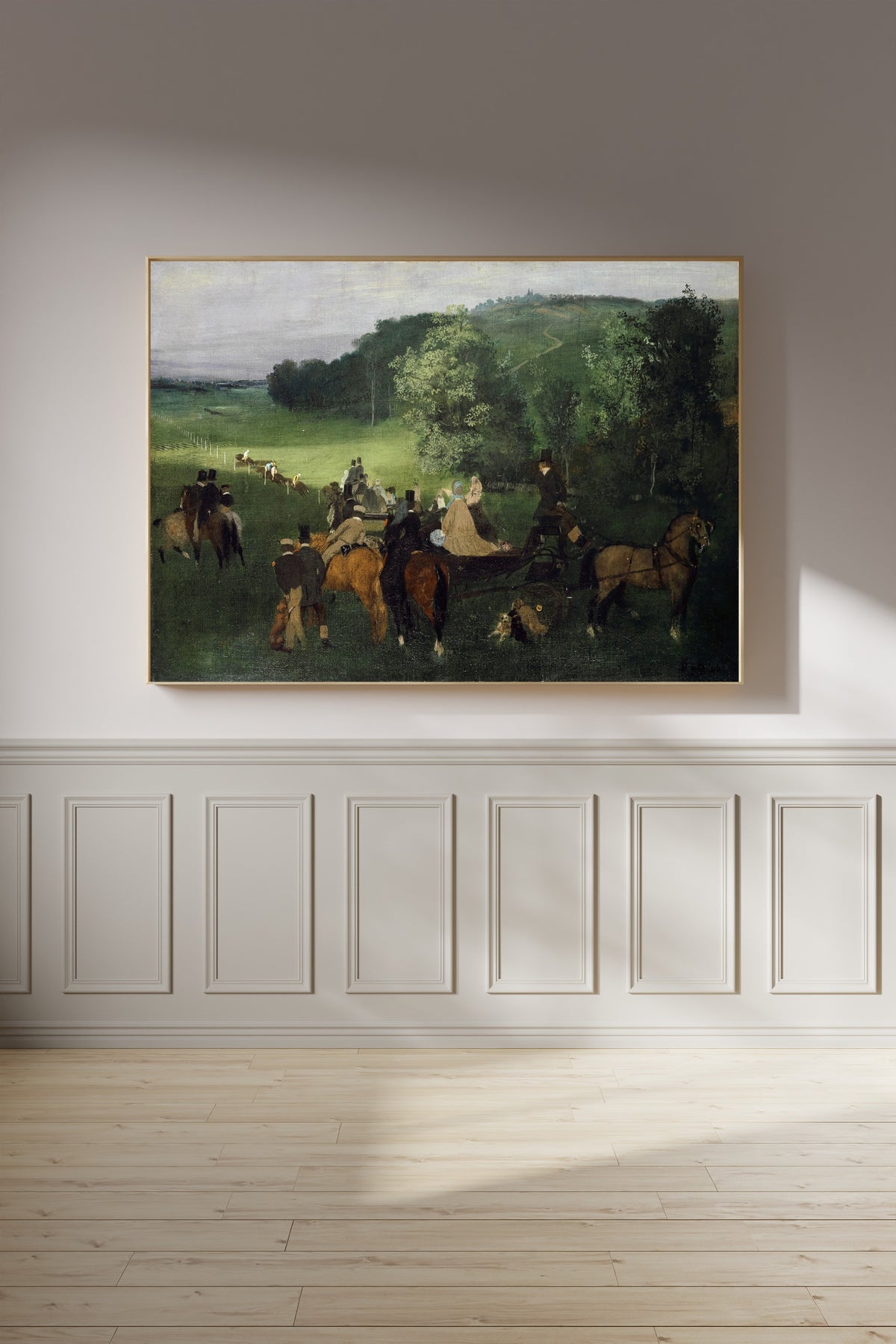 Edgar Degas — On the Racecourse | Fine Art Print