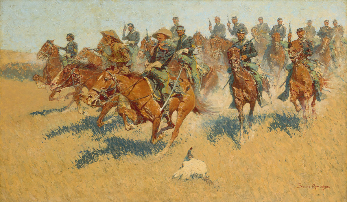 Frederic Remington — On the Southern Plains | Western Art Print