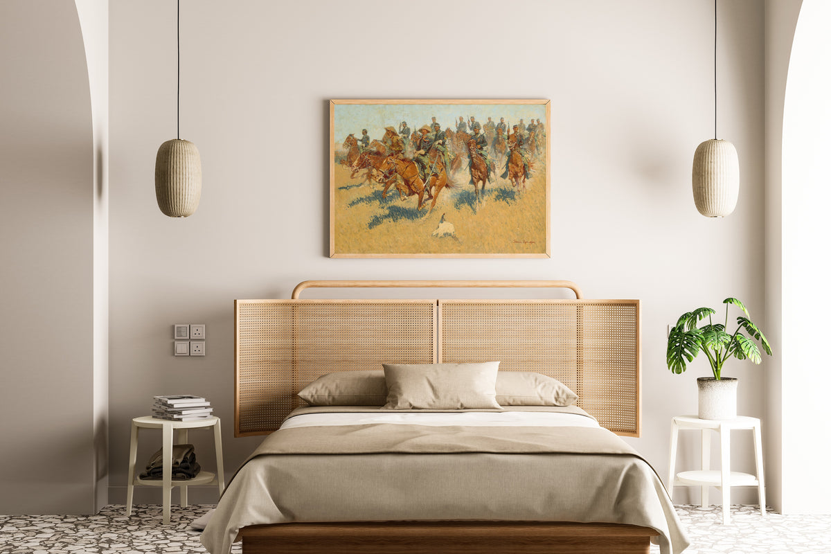 Frederic Remington — On the Southern Plains | Western Art Print
