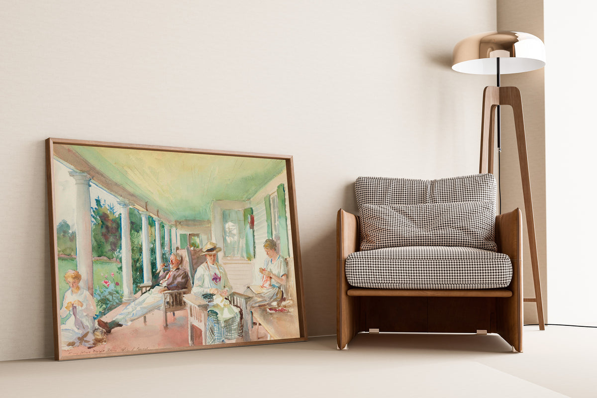 John Singer Sargent — On the Verandah | Fine Art Print