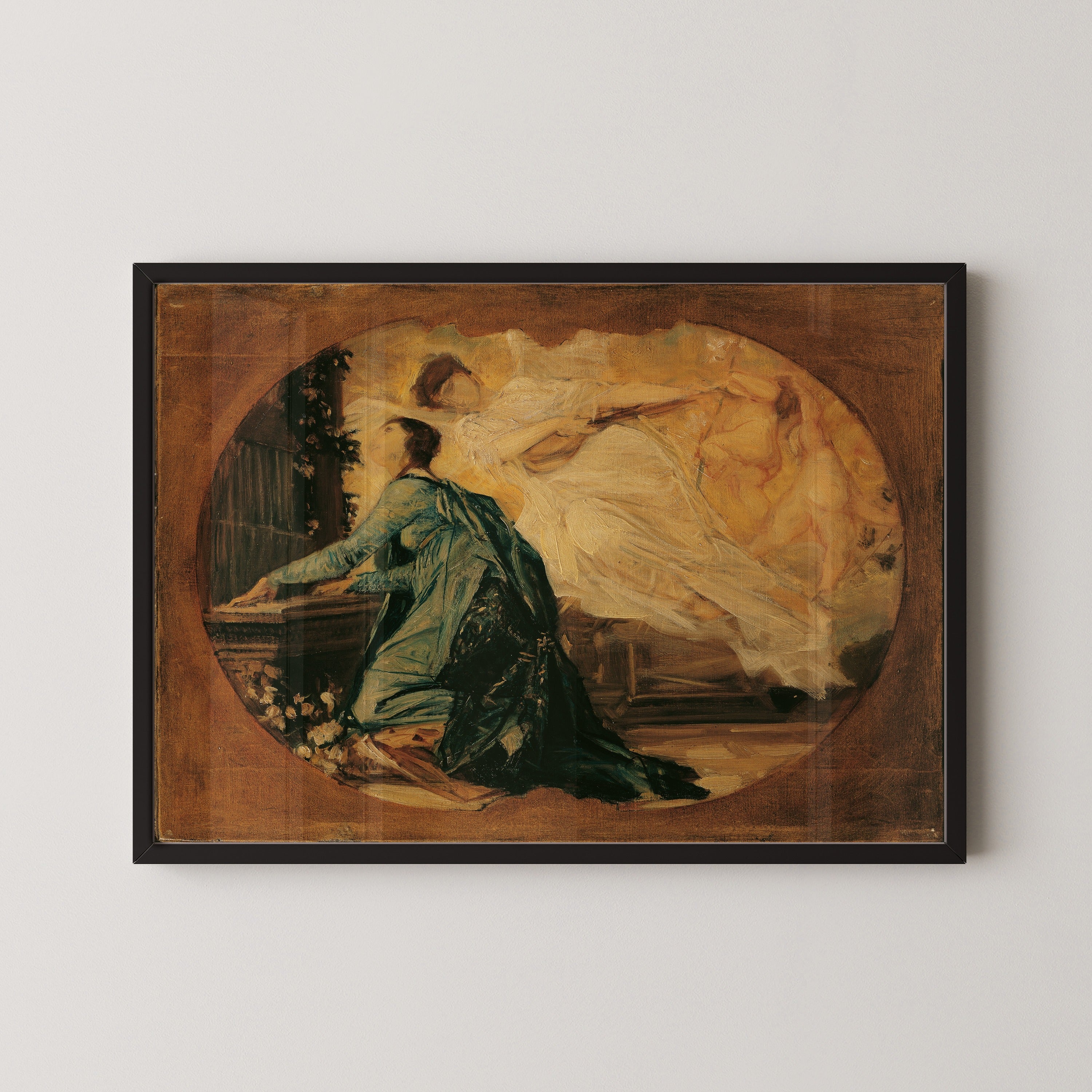 Gustav Klimt — Organ Player (Allegory of Church Music) | Fine Art Print