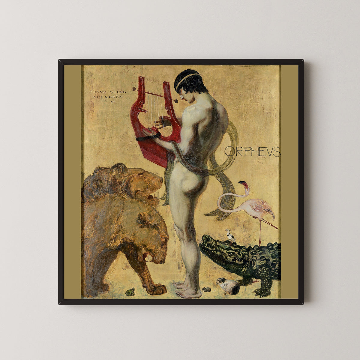Franz von Stuck — Orpheus | Symbolist Art Print