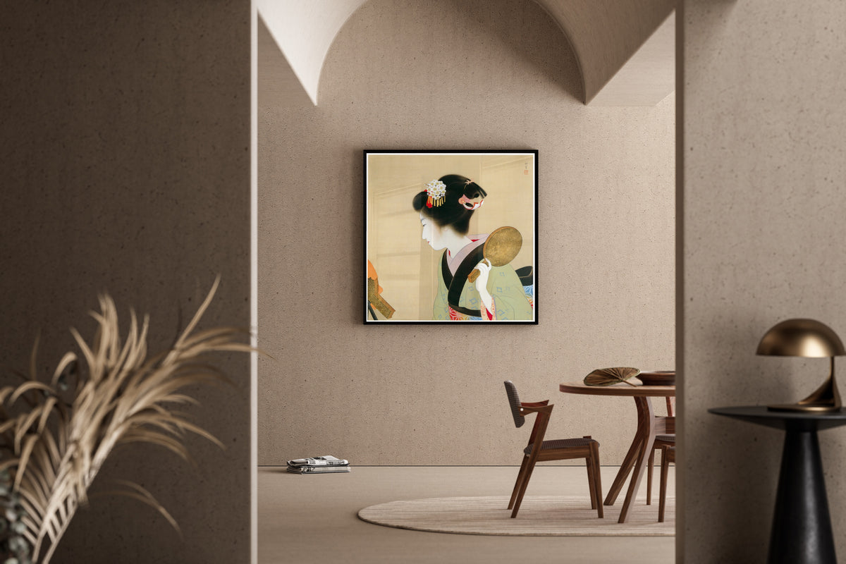 Uemura Shōen — Oshidori-mage (Mandarin-duck Coiffure) | Fine Art Print
