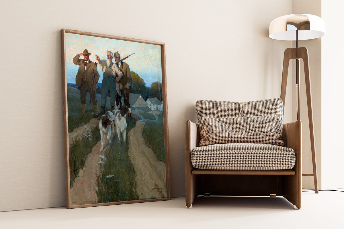 N. C. Wyeth — Over Yonder | Illustration Art Print