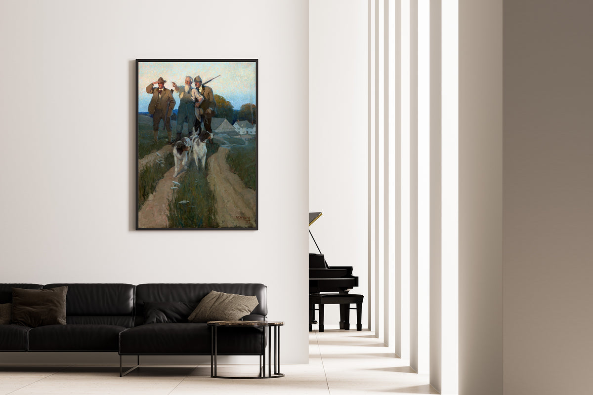 N. C. Wyeth — Over Yonder | Illustration Art Print