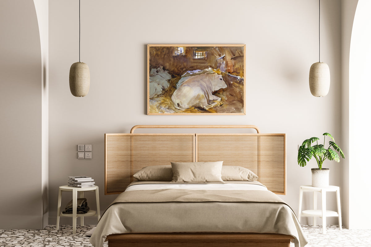 John Singer Sargent — Oxen | Fine Art Print