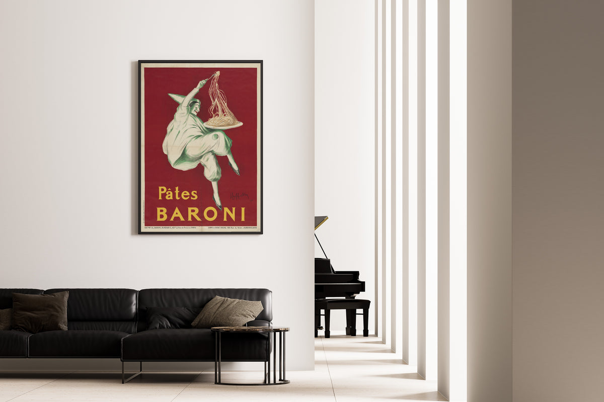Leonetto Cappiello — Pâtes Baroni | Vintage Poster Print