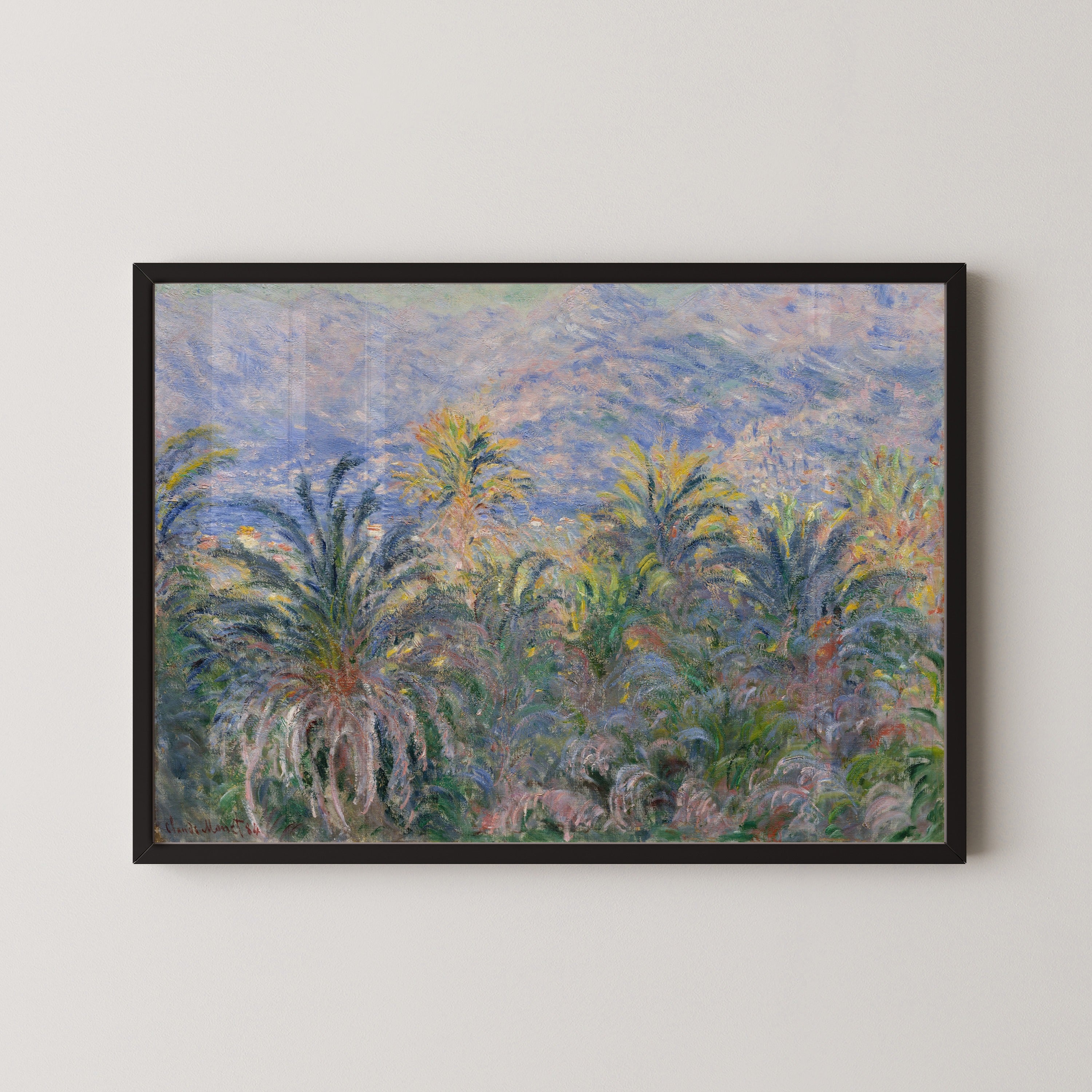 Claude Monet — Palm Trees at Bordighera | Fine Art Print
