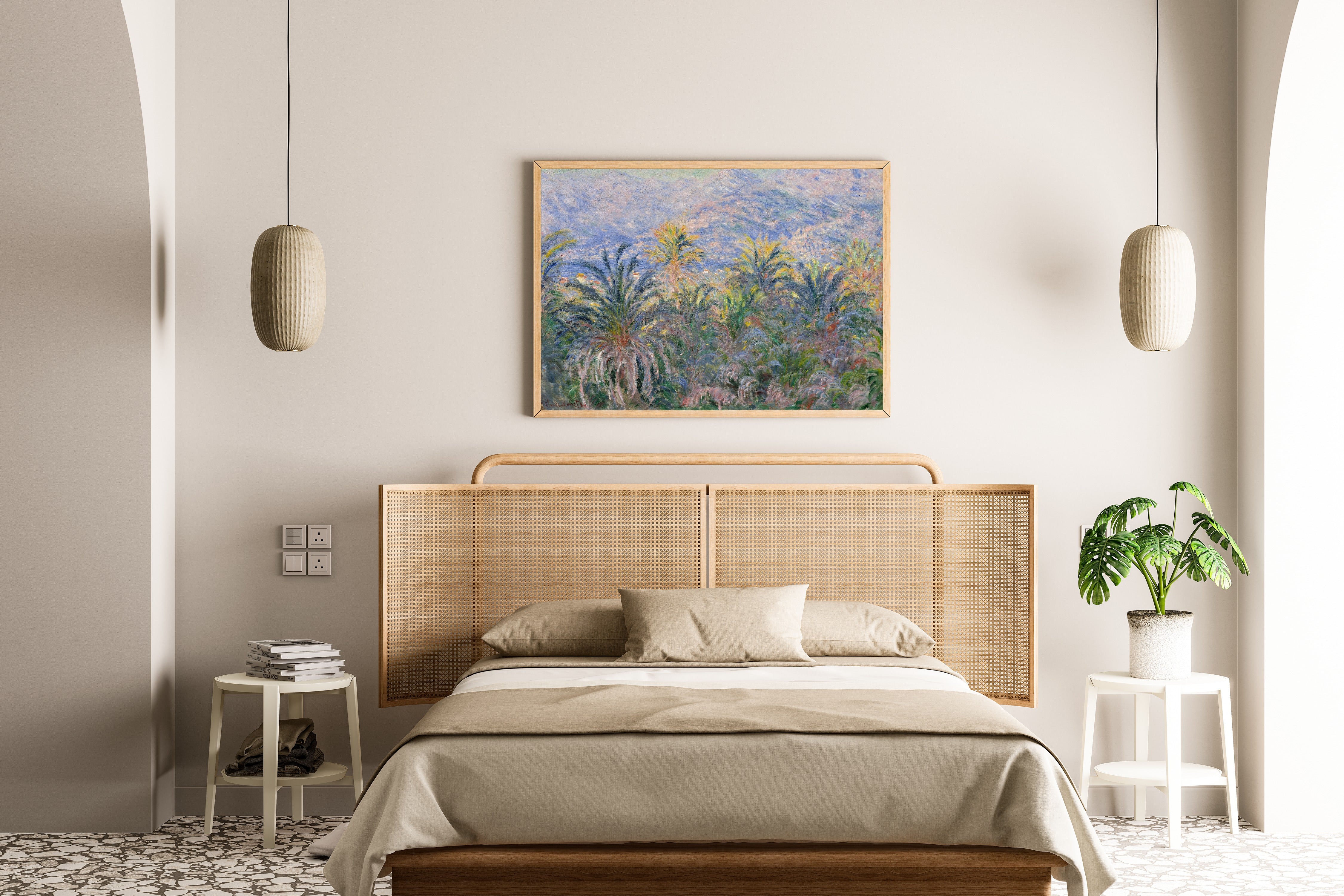 Claude Monet — Palm Trees at Bordighera | Fine Art Print