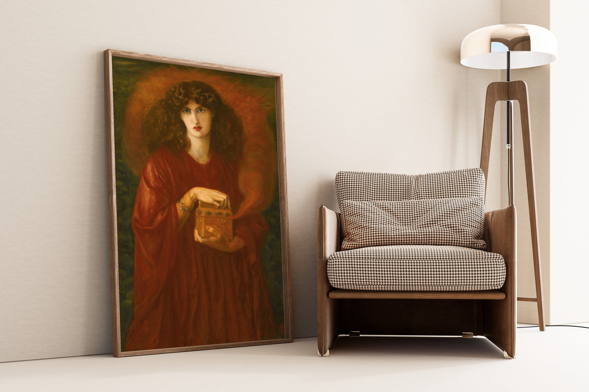 Dante Gabriel Rossetti — Pandora | Pre-Raphaelite Art Print