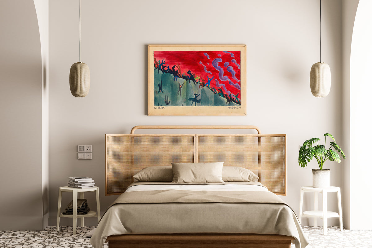 Karl Wiener — Panik (Panic) | Expressionist Art Print