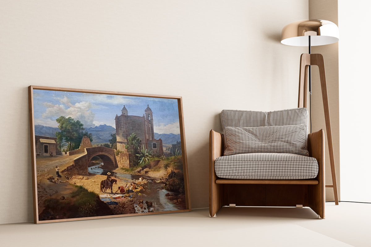 José María Velasco — Panzacola Bridge | Landscape Fine Art Print
