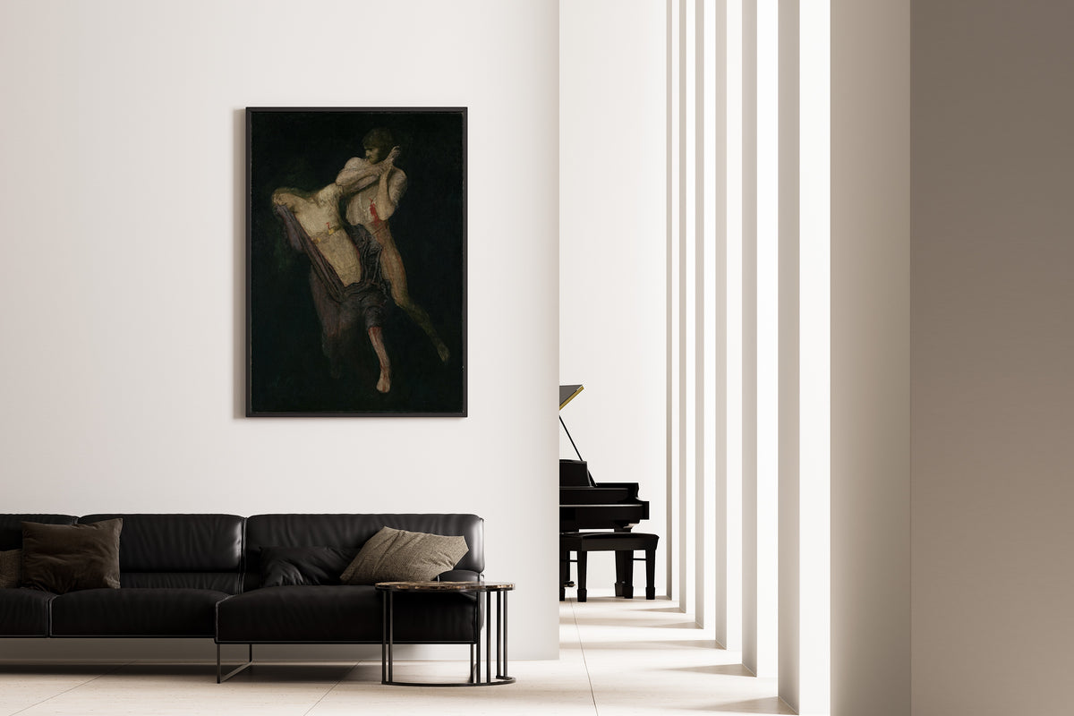 Arnold Böcklin — Paolo and Francesca | Symbolist Art Print