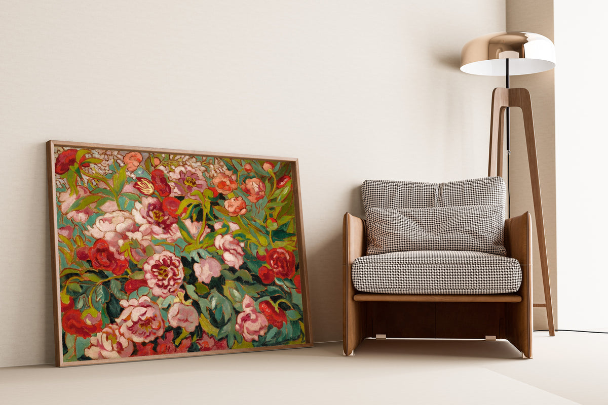 Louis Valtat — Parterre de Pivoines et Tulipes | Fine Art Print