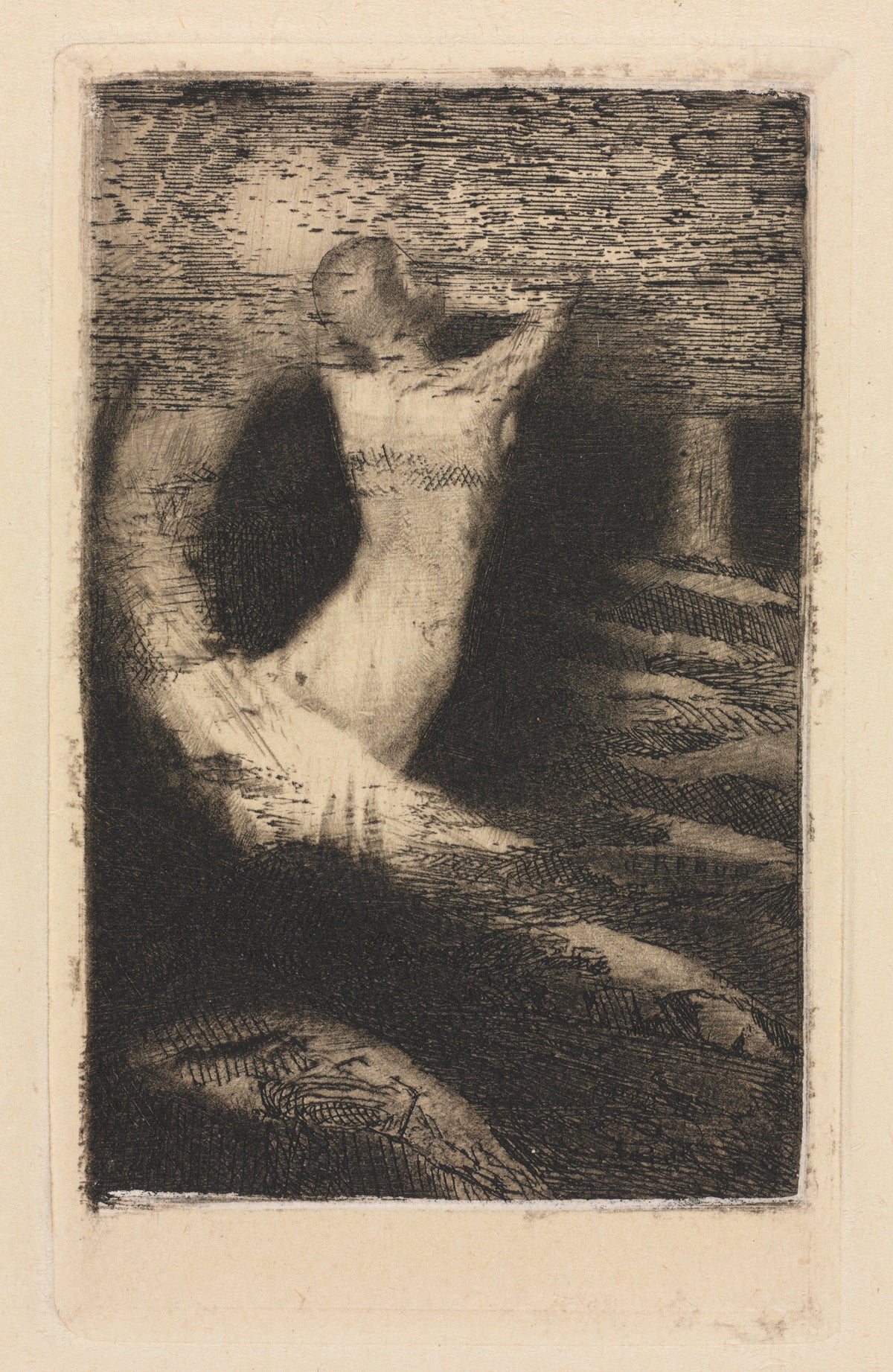 Odilon Redon — Passage of a Soul | Symbolist Art Print