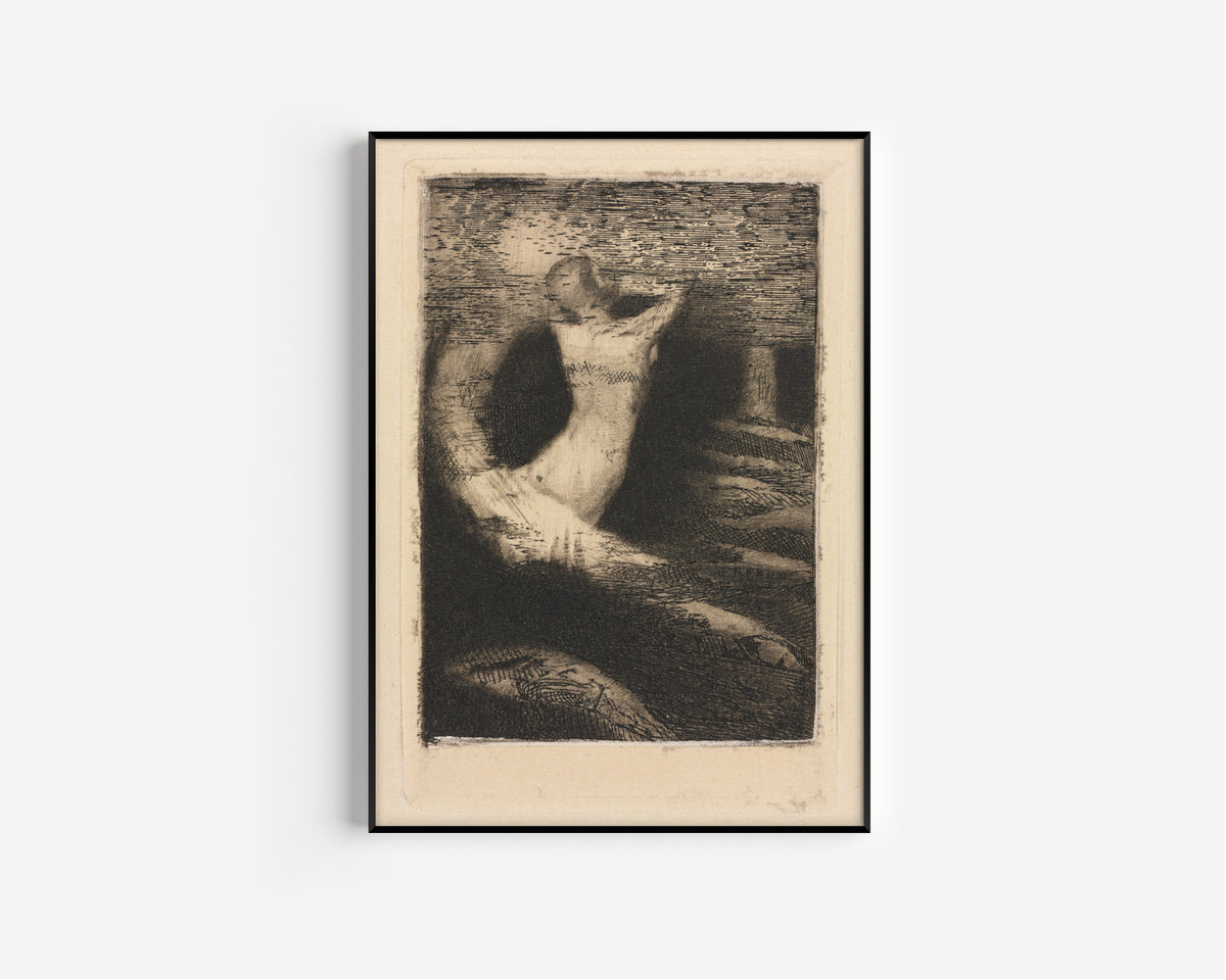 Odilon Redon — Passage of a Soul | Symbolist Art Print