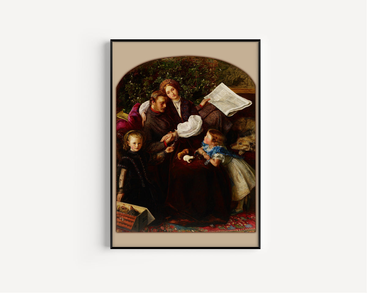 John Everett Millais — Peace Concluded | Pre-Raphaelite Art Print