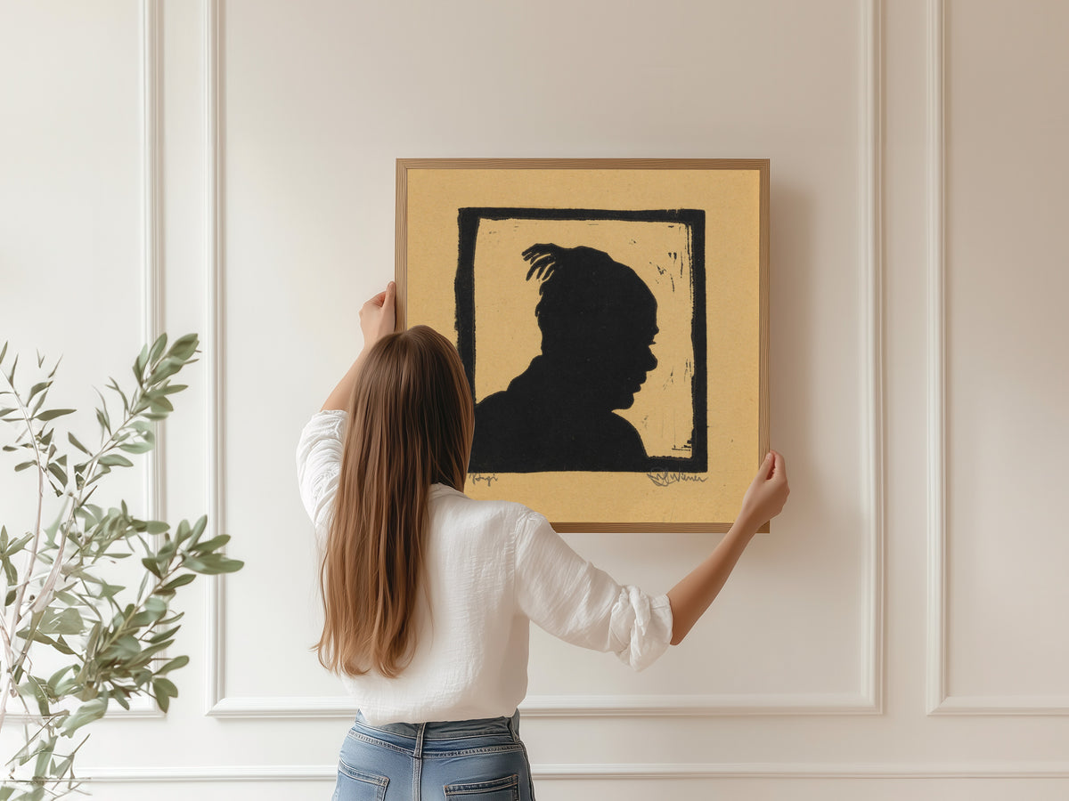 Karl Wiener — Pepi | Modernist Illustration Print
