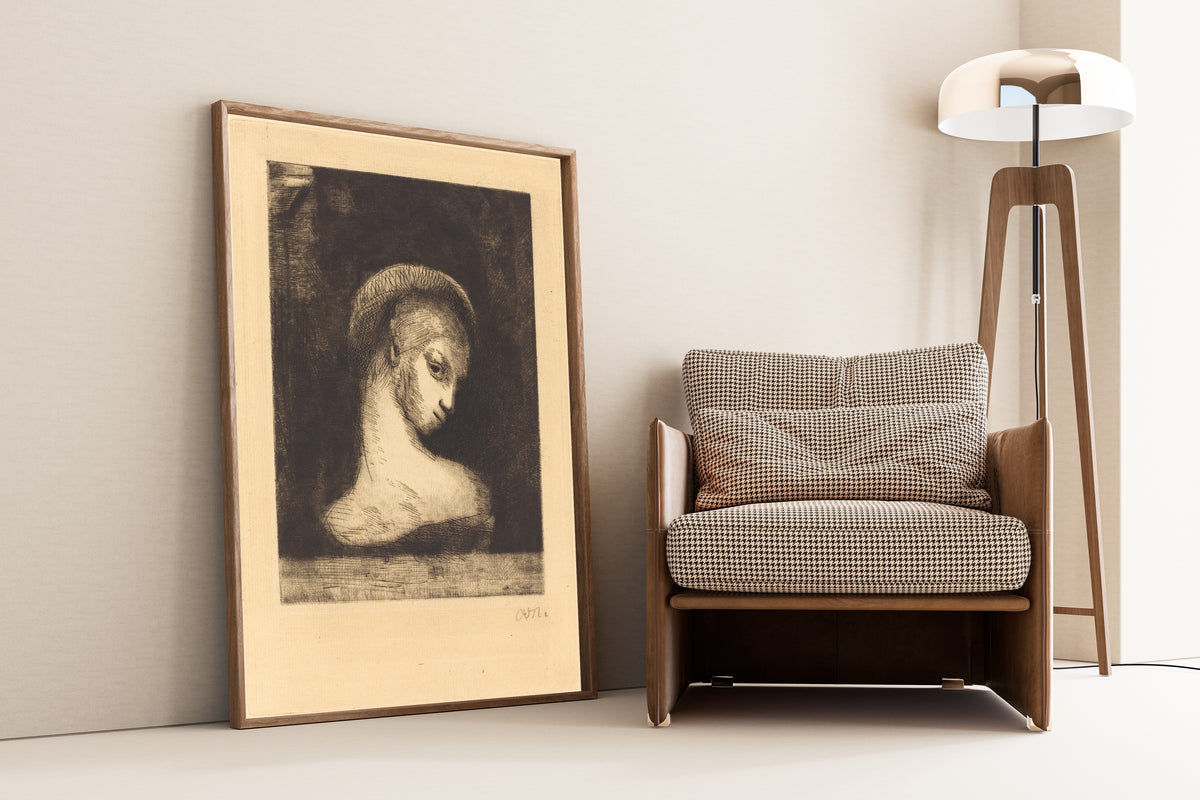 Odilon Redon — Perversity | Etching Print