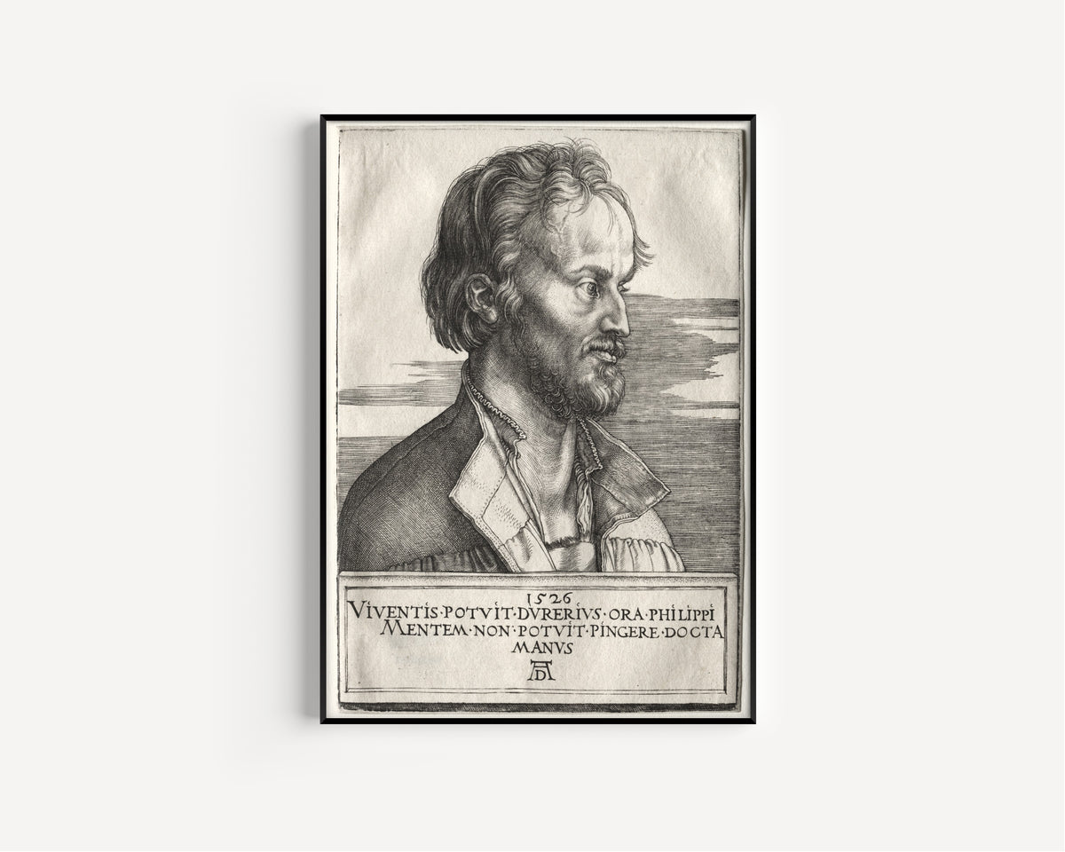 Albrecht Dürer — Philipp of Melanchthon | Engraving Print