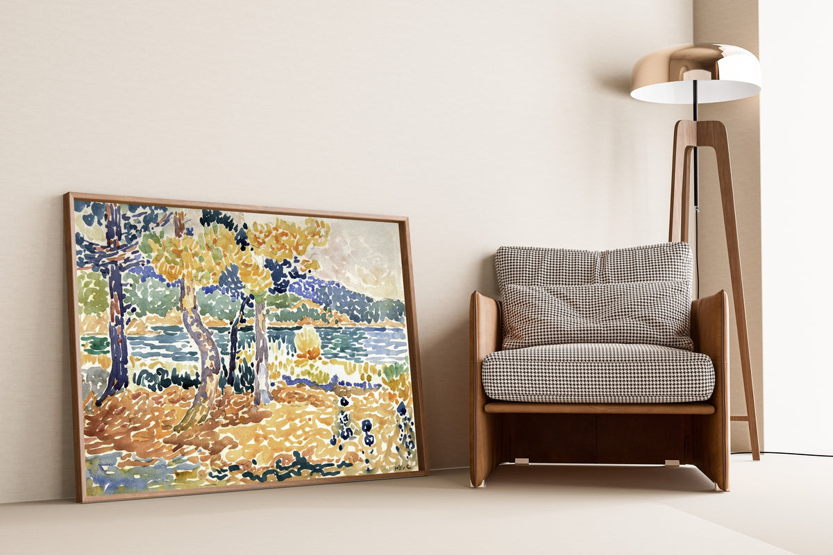 Henri-Edmond Cross — Pines on the Coastline | Fine Art Print
