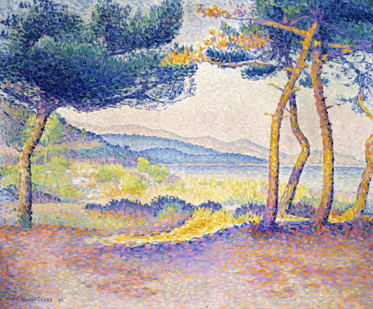 Henri-Edmond Cross — Pines on the coast | Fine Art Print