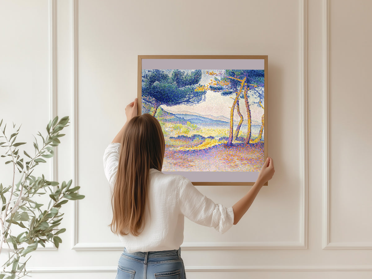 Henri-Edmond Cross — Pines on the coast | Fine Art Print