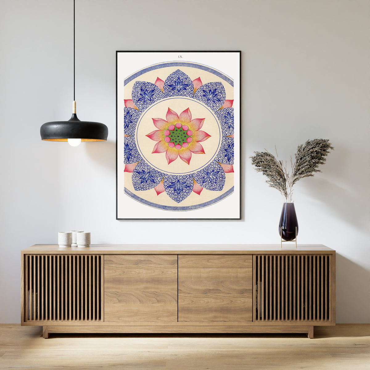 Owen Jones — Examples of Chinese Ornament, Plate 60 | Ornament Plate Print