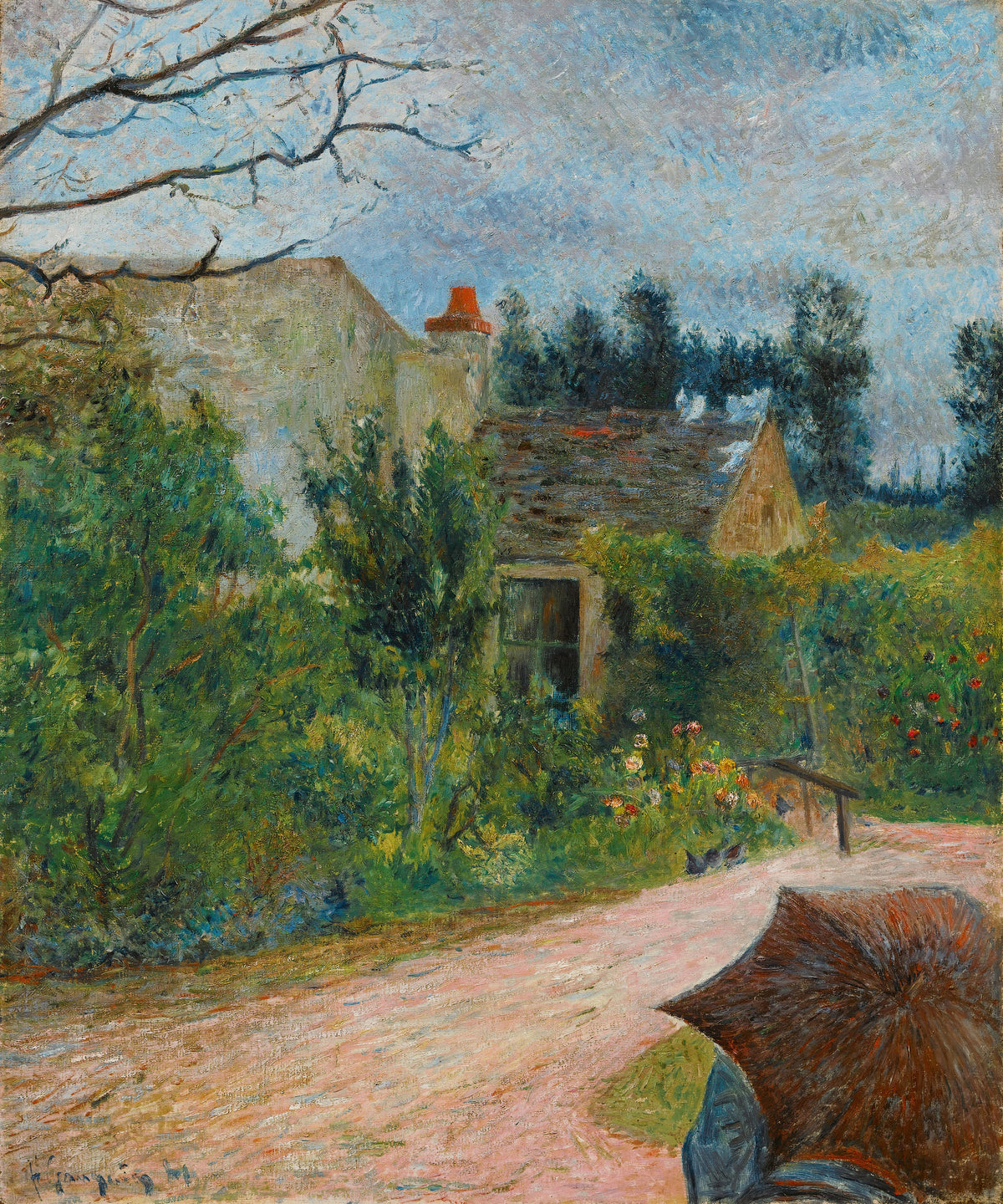 Paul Gauguin — Pissarro's Garden, Quai du Pothuis, Pontoise | Fine Art Print