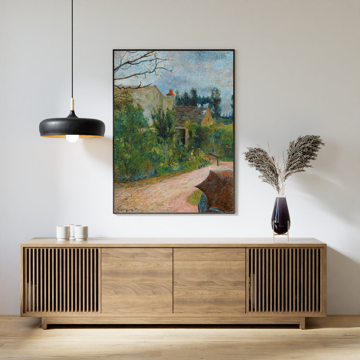 Paul Gauguin — Pissarro's Garden, Quai du Pothuis, Pontoise | Fine Art Print