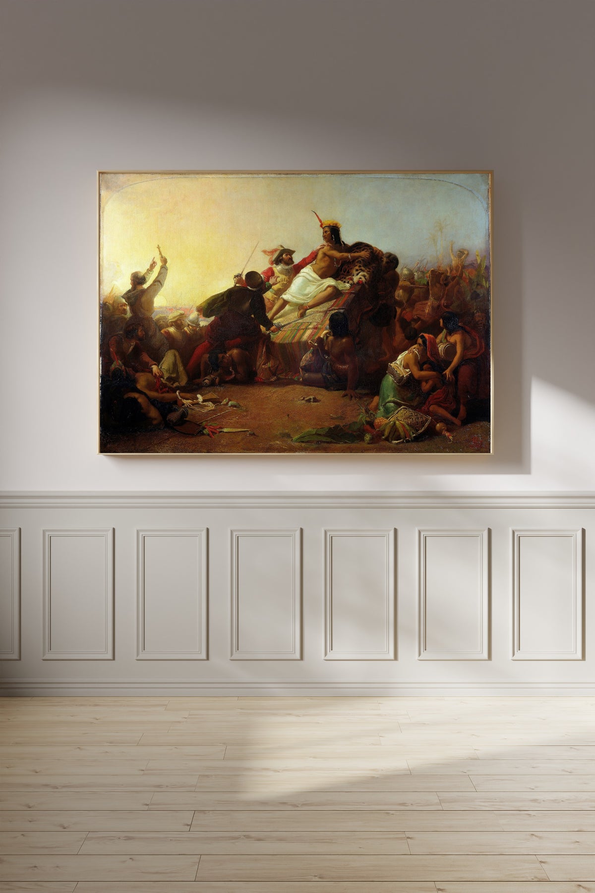 John Everett Millais — Pizarro Seizing the Inca of Peru | Fine Art Print