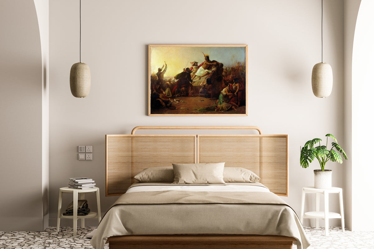 John Everett Millais — Pizarro Seizing the Inca of Peru | Fine Art Print