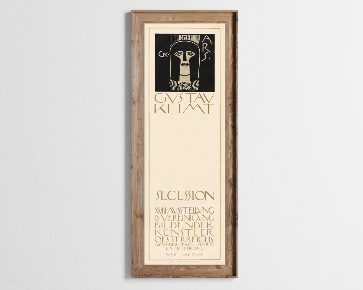 Gustav Klimt — Poster for the 18th Secession Exhibition | Fine Art Print